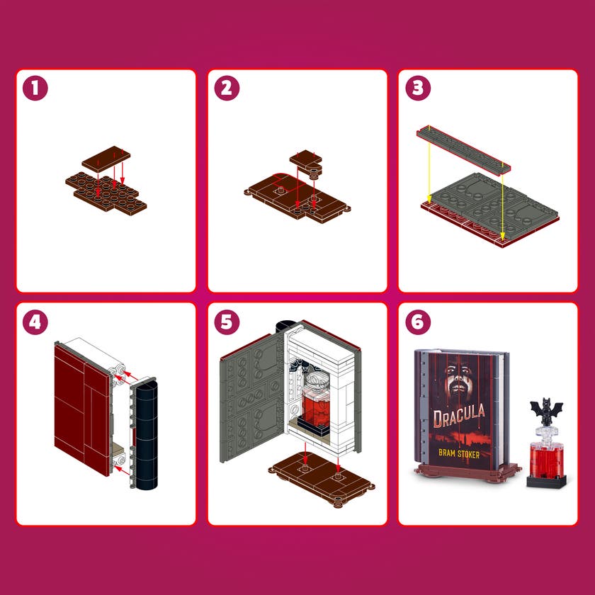 MAX Build more Premium Bricks Books Collection - Dracula