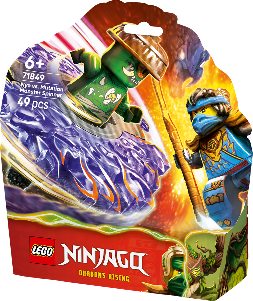LEGO® NINJAGO® Nya mot spinner med muterat monster Leksak 71849