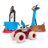 Monster Jam Mud Blasters Monster Mutt Dalmatian Dunk Tank
