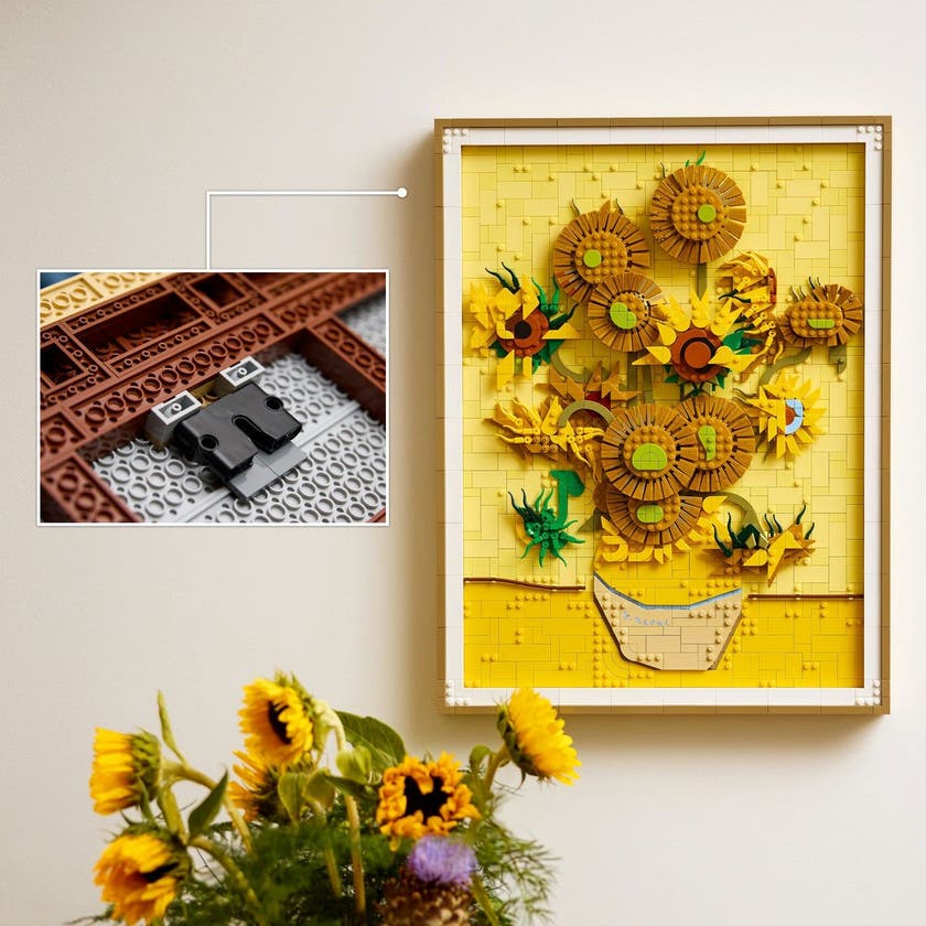 LEGO ART 31215, Vincent van Gogh – Solrosor