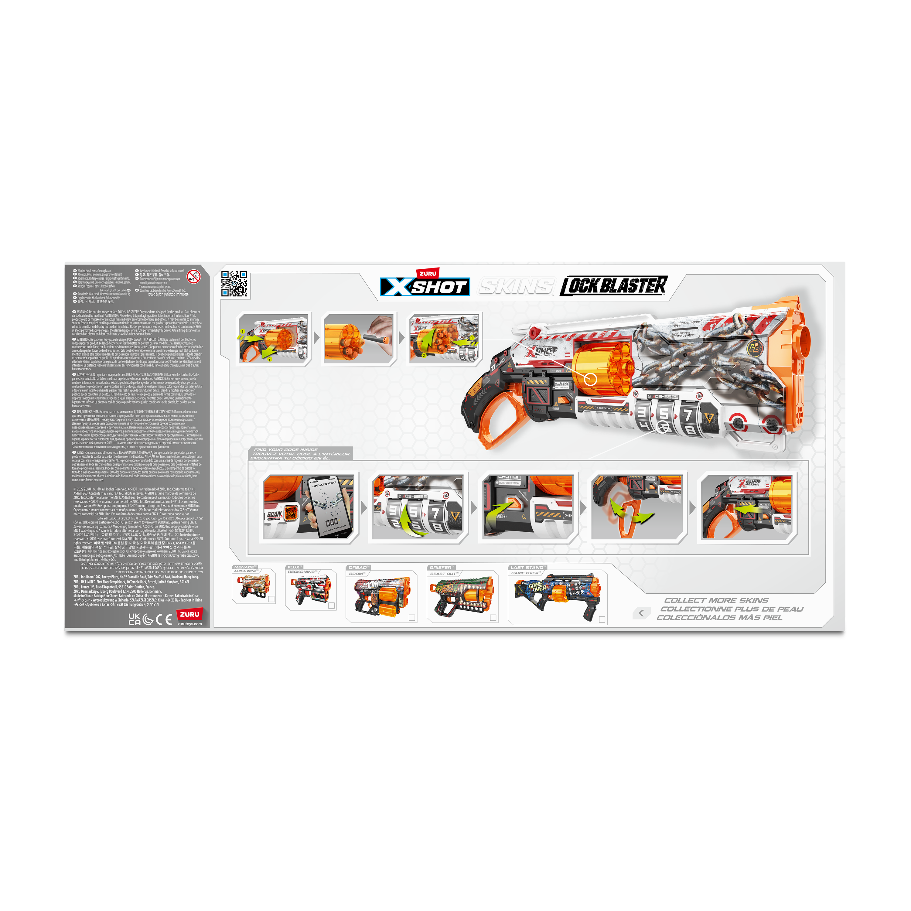 XSHOT Skins Lock Gun