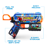 XSHOT SKINS-FLUX(8 Darts) SONIC
