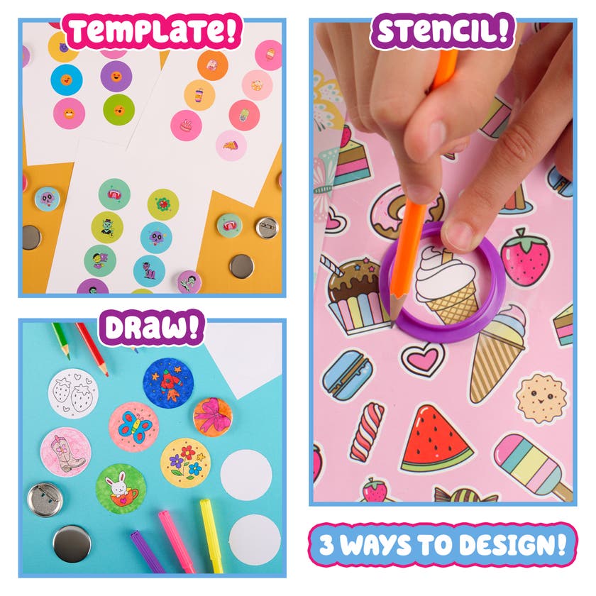 Giftie Badge Maker – gör egna pins att bära och ge bort