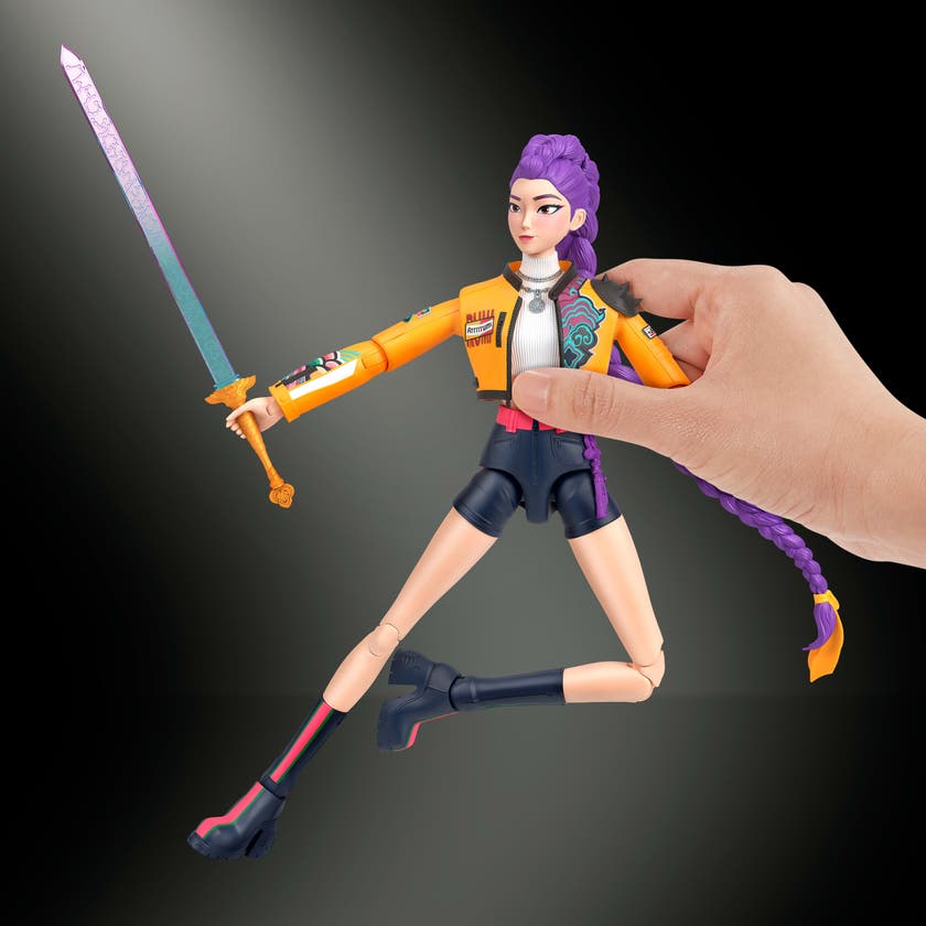 K-Pop Demon Hunters Rumi actionfigur 15 cm