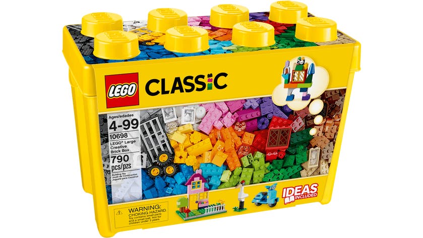 LEGO Classic 10698, Fantasiklosslåda stor