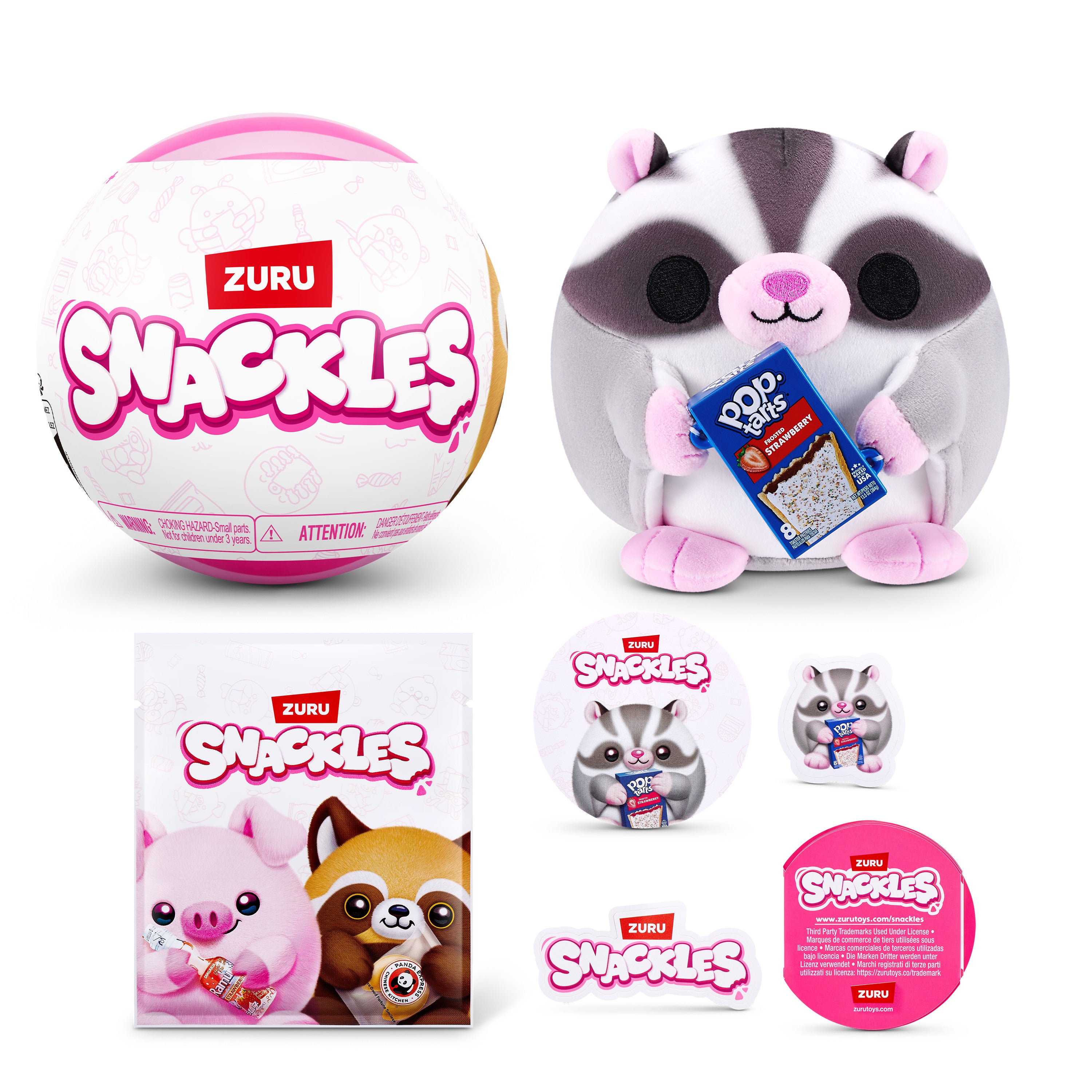 Snackles S3 Core Licensed Capsule 5"