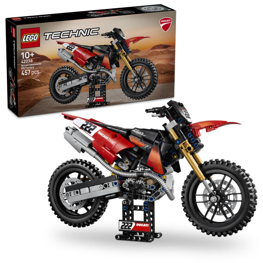 LEGO® Ducati Desmo450 MX Factory Motorcykel 42238