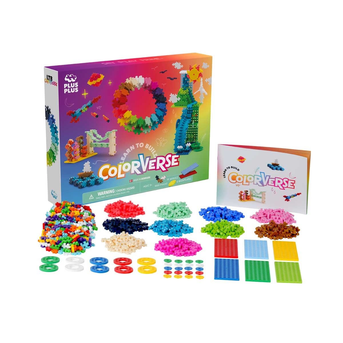 Plus-Plus Learn to build Colorverse Super set