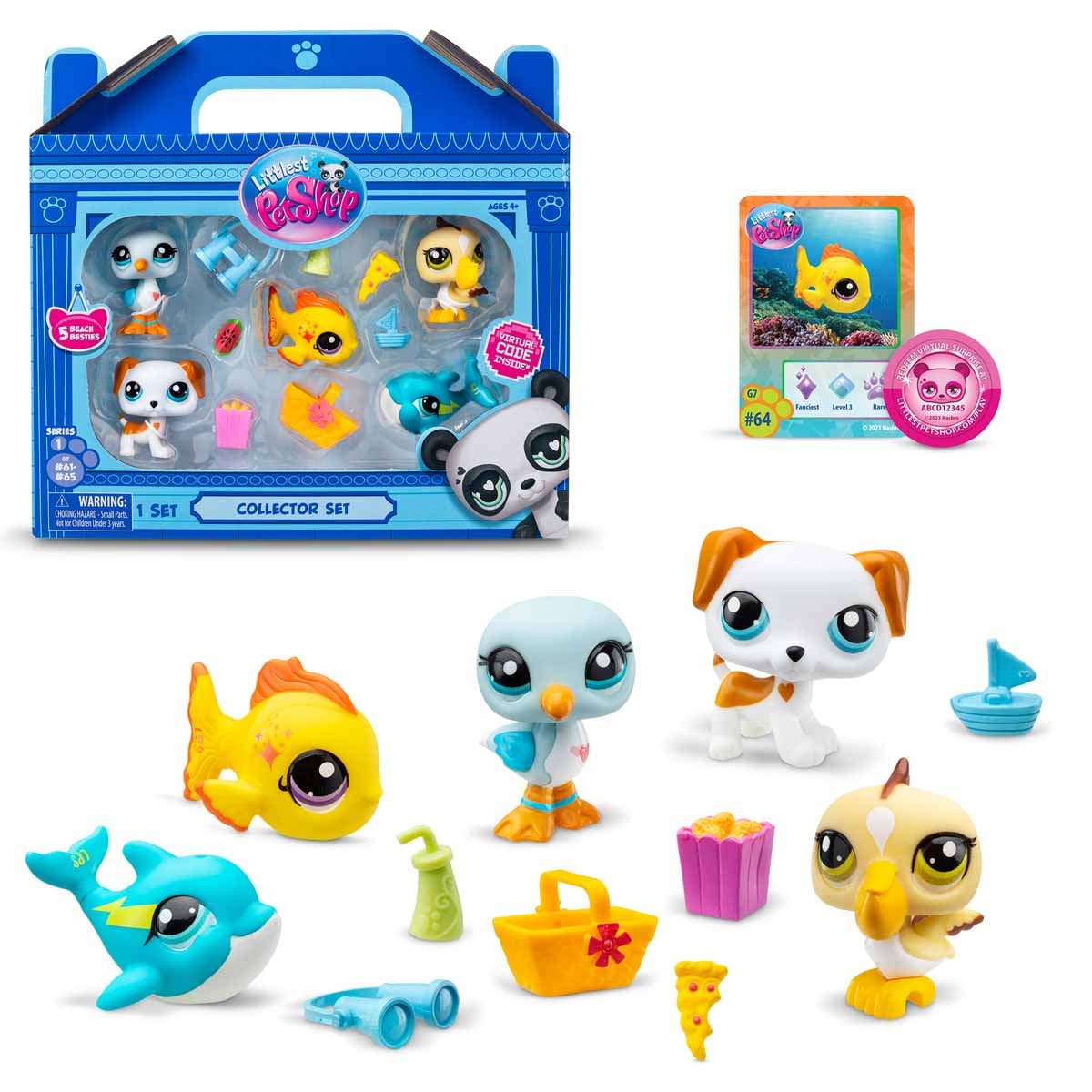Littlest Petshop, Beach Besties Collectors 5 Pk