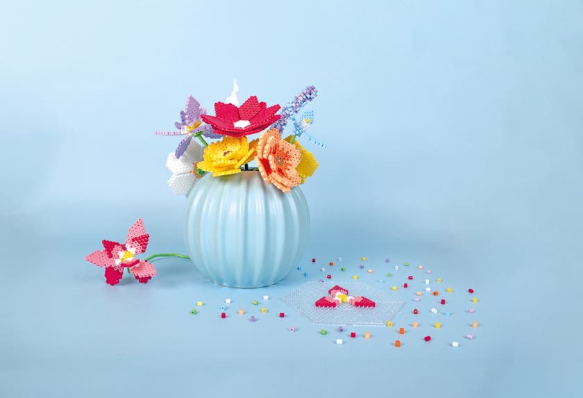 Rörpärlor Blommor 5000 st