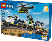 LEGO® City Polis – tågrån – Set med leksakståg 60508
