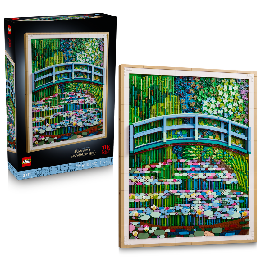 LEGO® Art Claude Monet – Bro över näckrosdamm 31220
