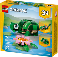 LEGO® Creator 3-i-1 Sköldpadda med näckros 31377