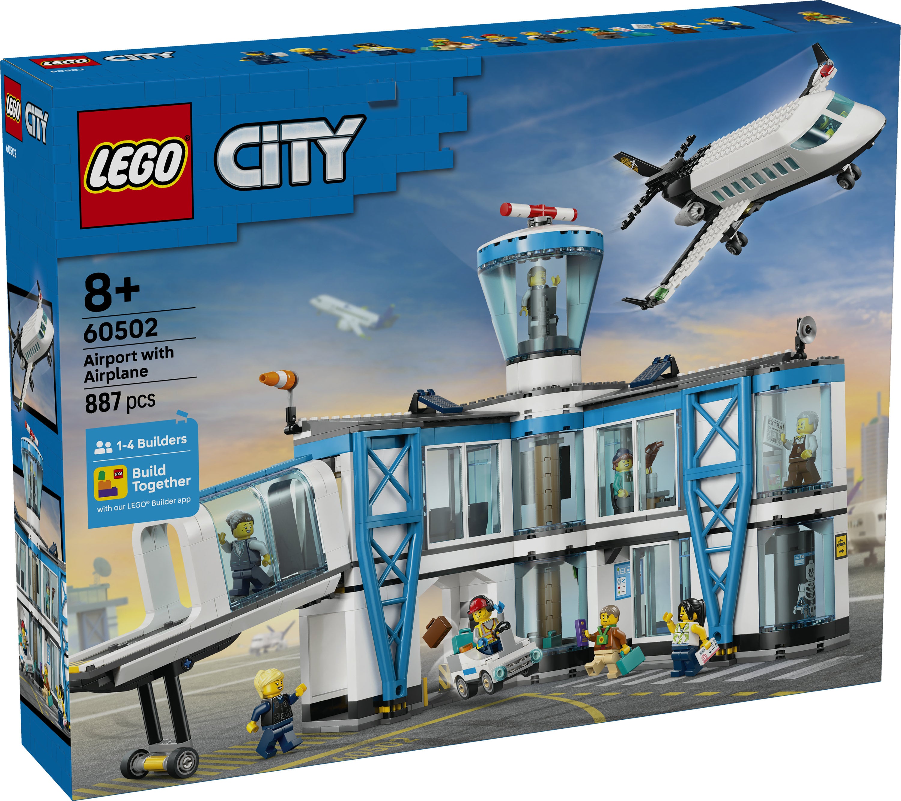 LEGO® City Airport with Airplane 60502