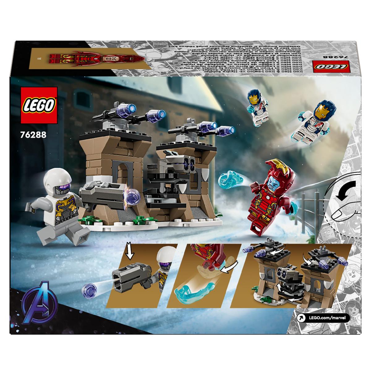 LEGO Marvel 76288, Iron Man & Iron Legion mot Hydrasoldat