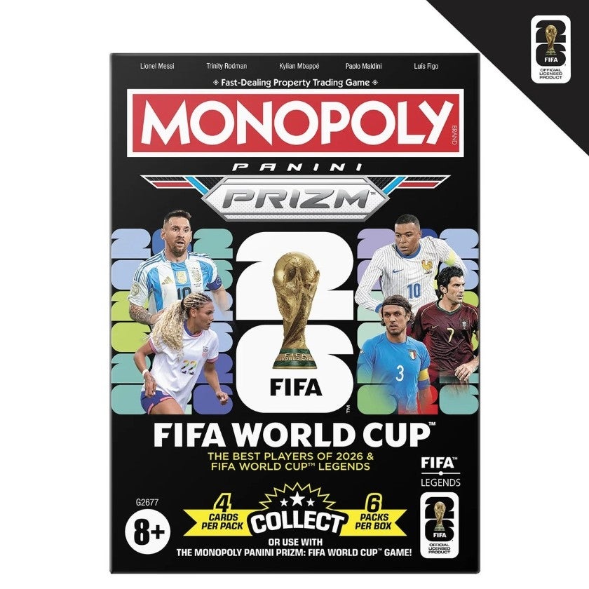 Monopoly FIFA Legends Booster Pack – 24 samlarkort