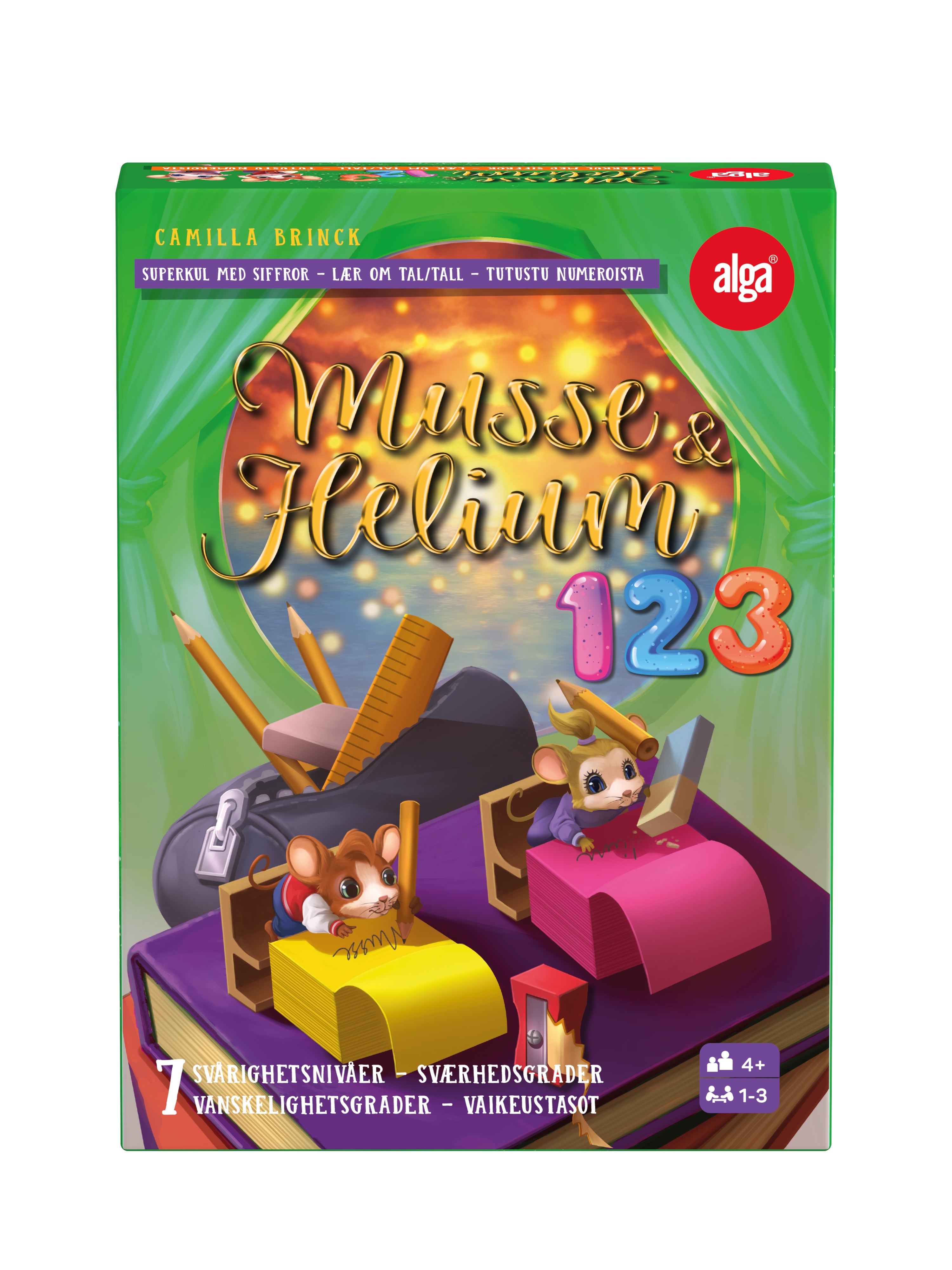 Alga, Musse & Helium 123 Nordic