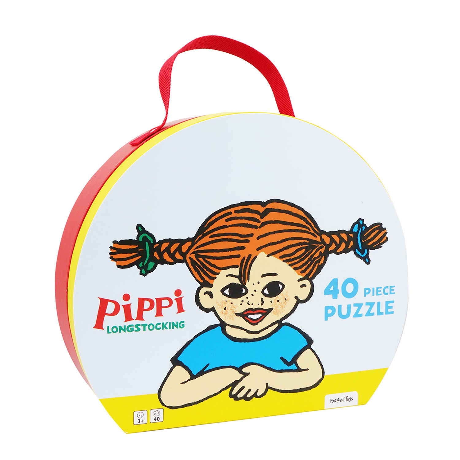 Pippi Suitcase with puzzle 40 pcs