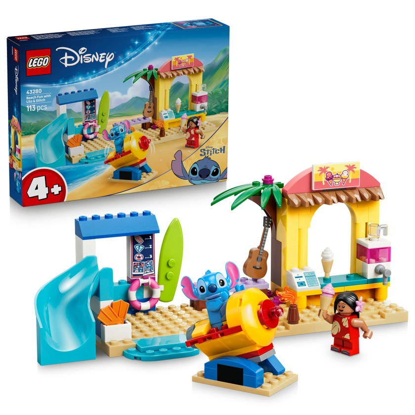 LEGO® │ Disney Skoj på stranden med Lilo & Stitch 43280