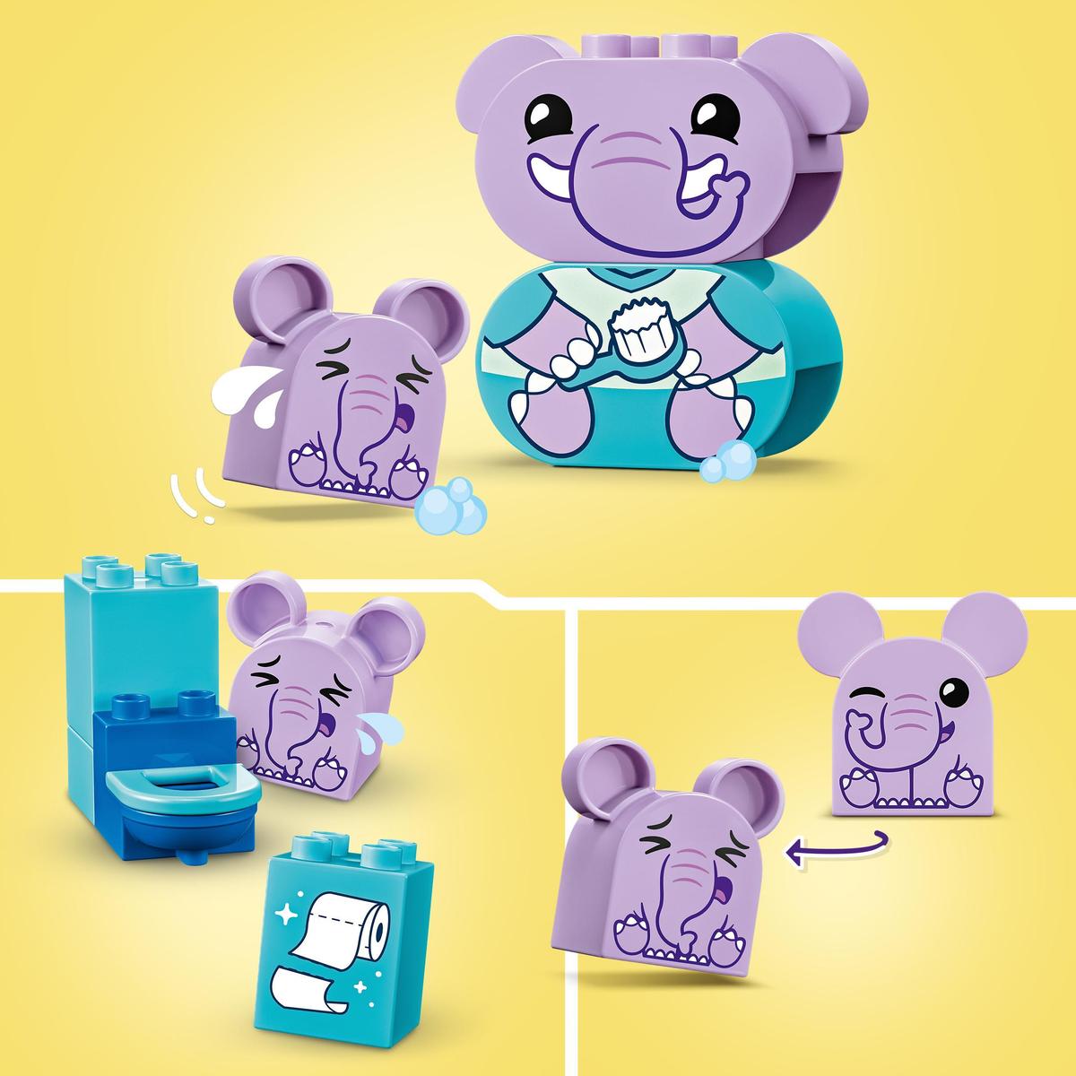 LEGO DUPLO My First 10413, Vardagsrutiner: baddags