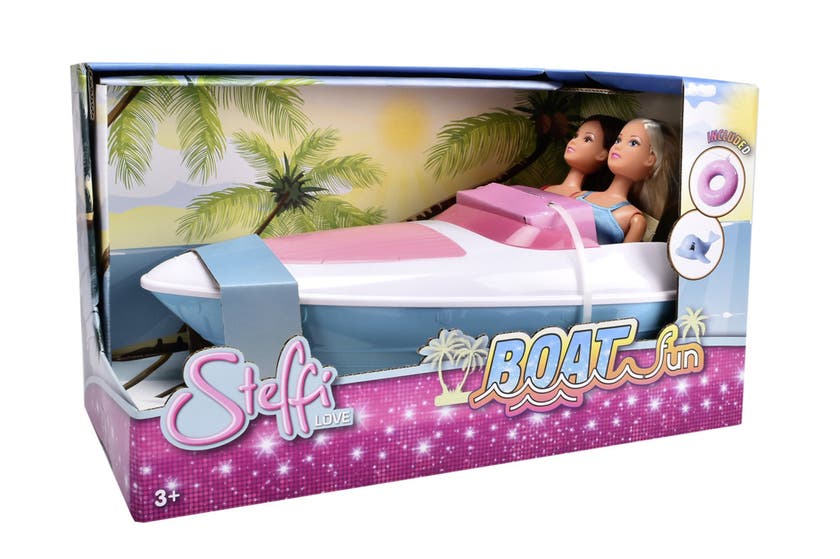 Steffi LOVE Båtset med Dockor och Delfin 35 cm