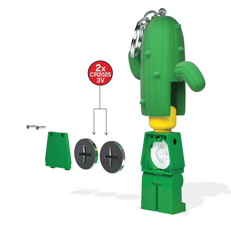 LEGO CLASSIC, CACTUS BOY, key chain w/LED light