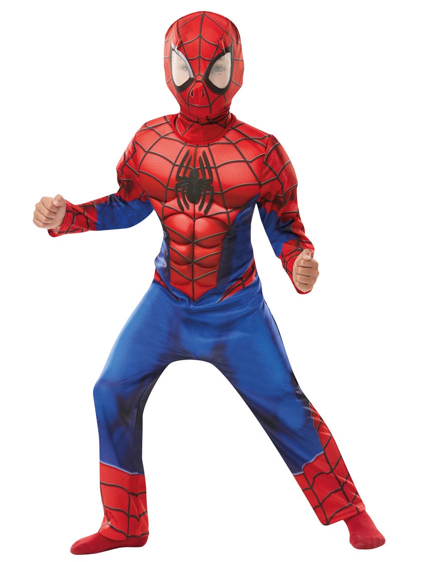 Utklädnad - Spiderman-dräkt deluxe M