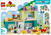LEGO® DUPLO® Town 3 i 1 Modern familjevilla med figurer 10470