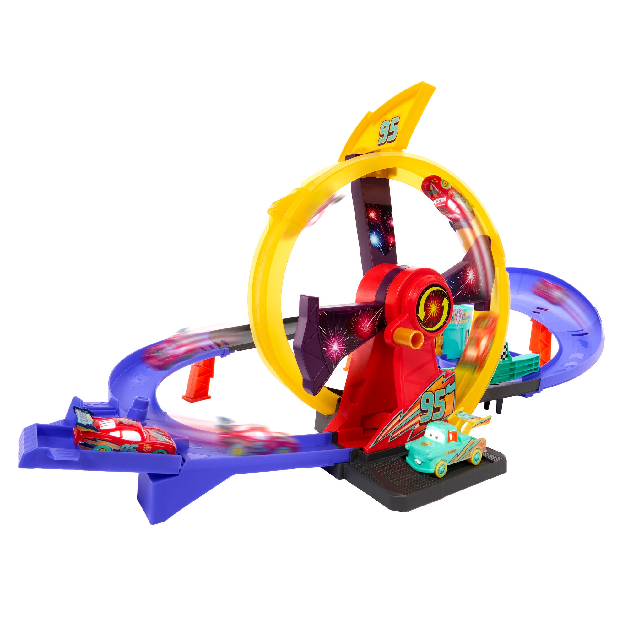 Disney Cars Blixten McQueens Racerbana
