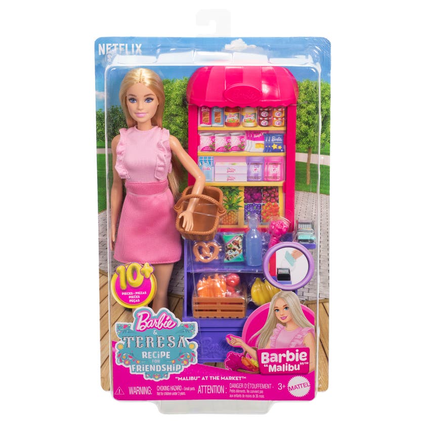 Barbie Recipe For Friendship Malibu Shopping Set