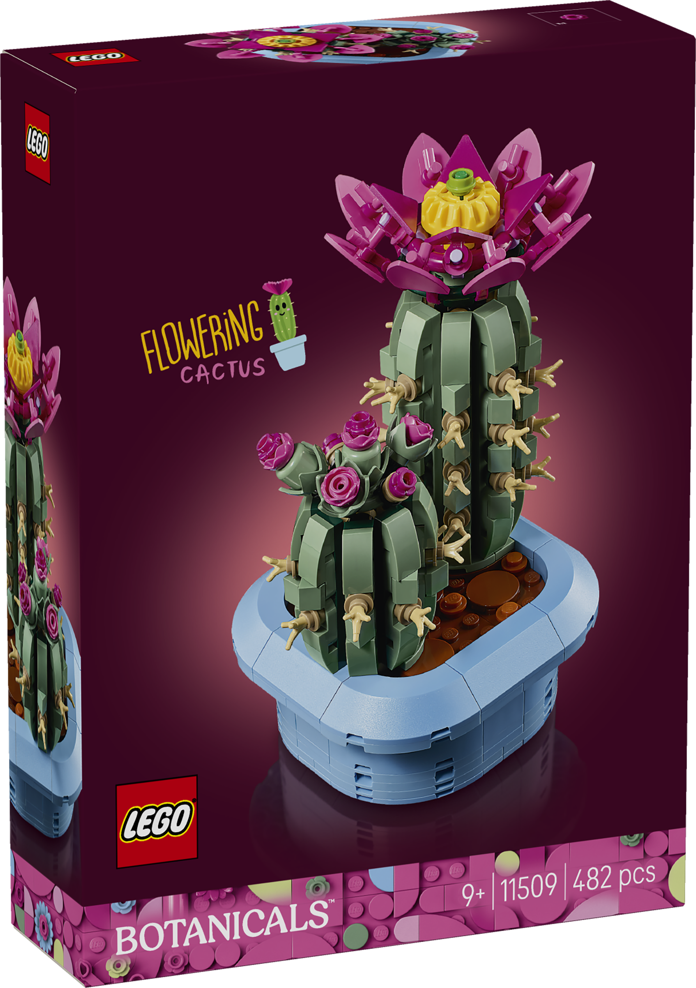 LEGO® Botanicals Blommande kaktus Växtprydnad 11509