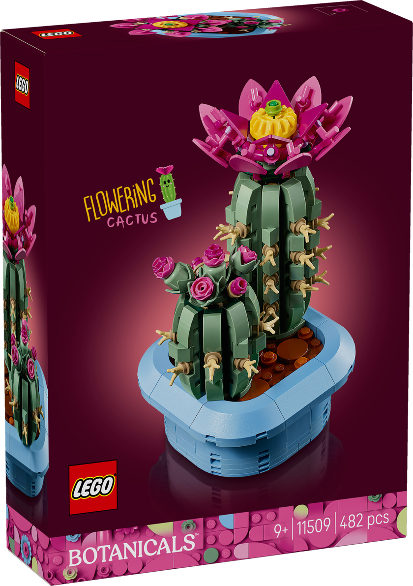 LEGO® Botanicals Blommande kaktus Växtprydnad 11509