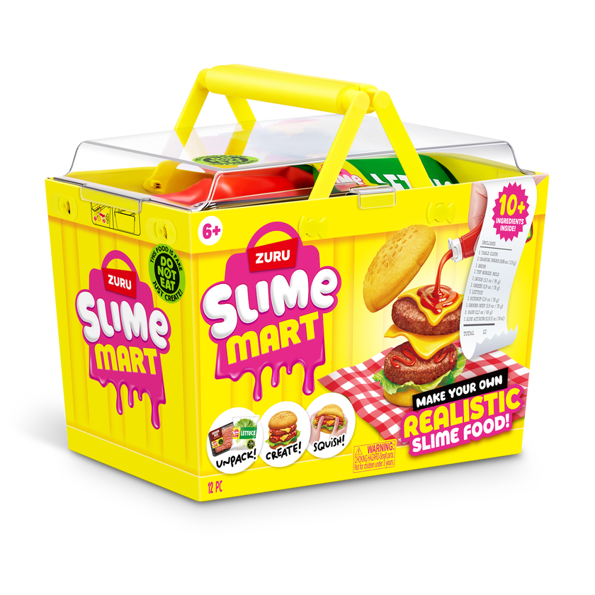 Slime Mart Small Shopping Basket Fast Food