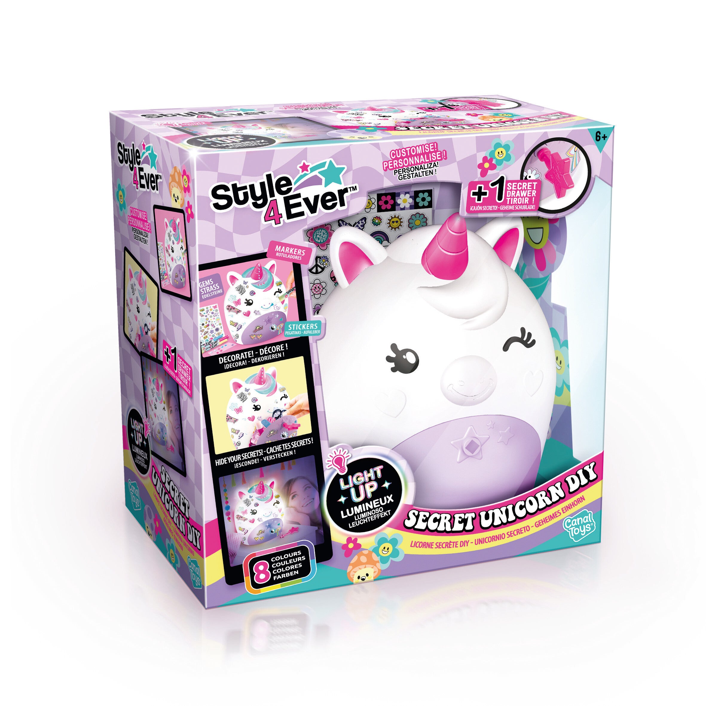 STYLE 4 EVER Secret Deco DIY Unicorn Lamp