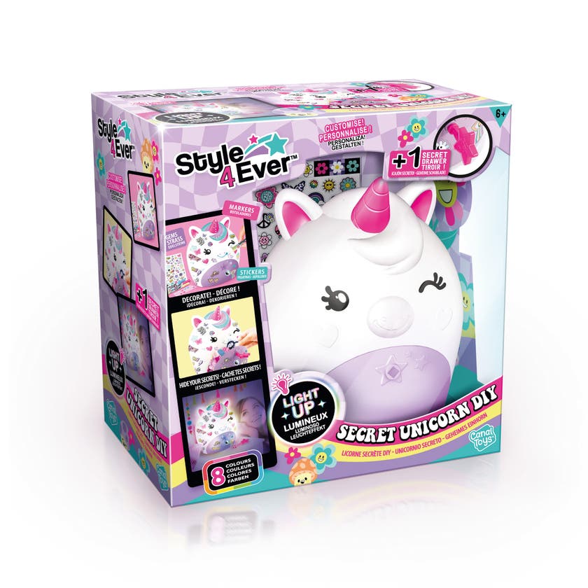 STYLE 4 EVER Secret Deco DIY Unicorn Lamp