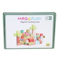 Mag&Play magnetiska byggkuber 84 delar