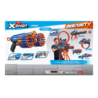 XSHOT Insanity Manic Blaster med 24 pilar