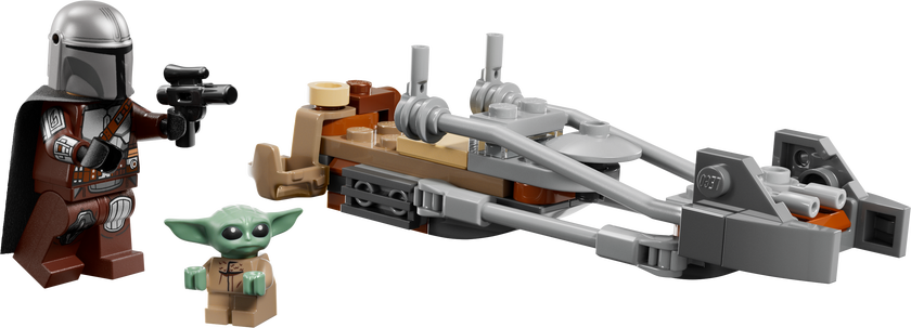 LEGO® Star Wars™ The Mandalorian & Grogu’s Speeder Bike™ 75436