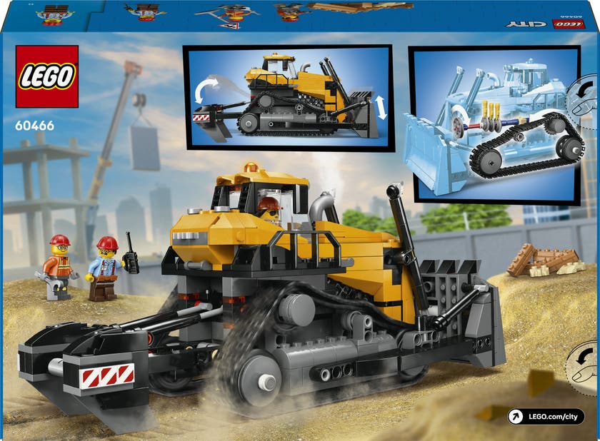 LEGO City 60466, Gul bulldozer