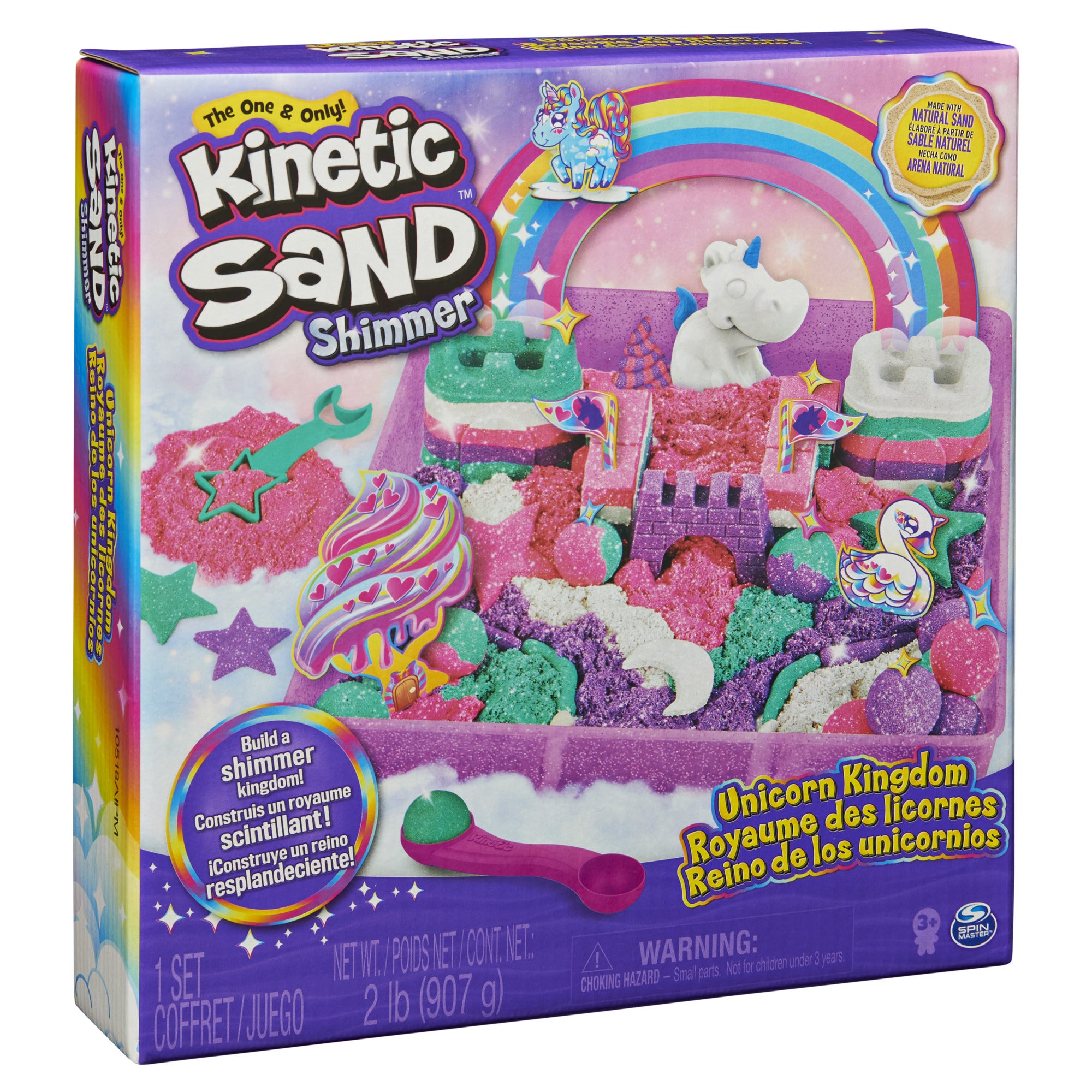 Kinetic Sand Rainbow Unicorn Playset