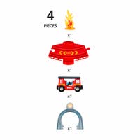 BRIO 33976, Rescue Action Tunnel Kit Smart Tech Sound