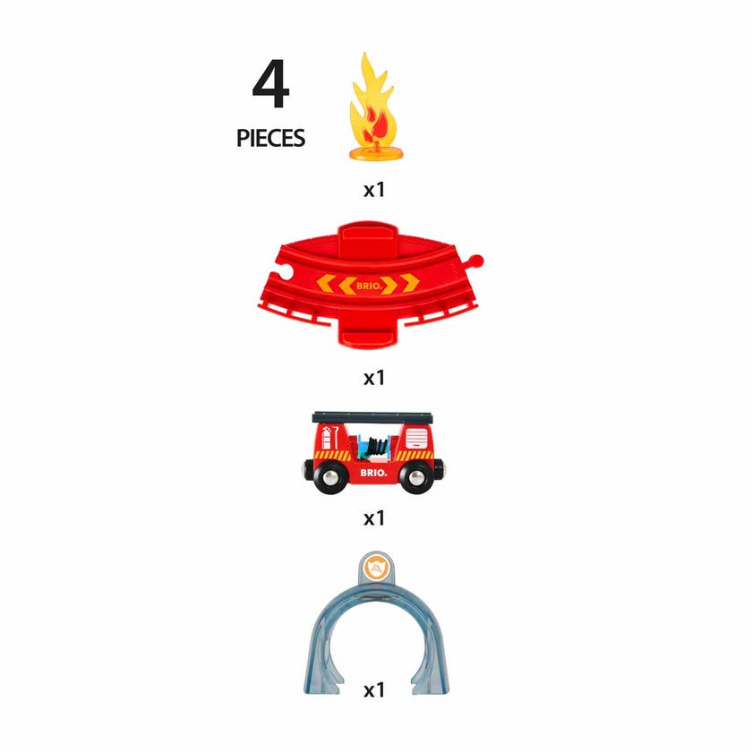 BRIO 33976, Rescue Action Tunnel Kit Smart Tech Sound