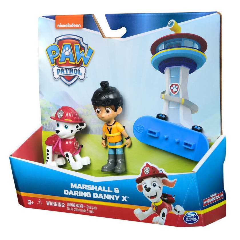Paw Patrol, Hero Pup, Daring Danny & Marshall