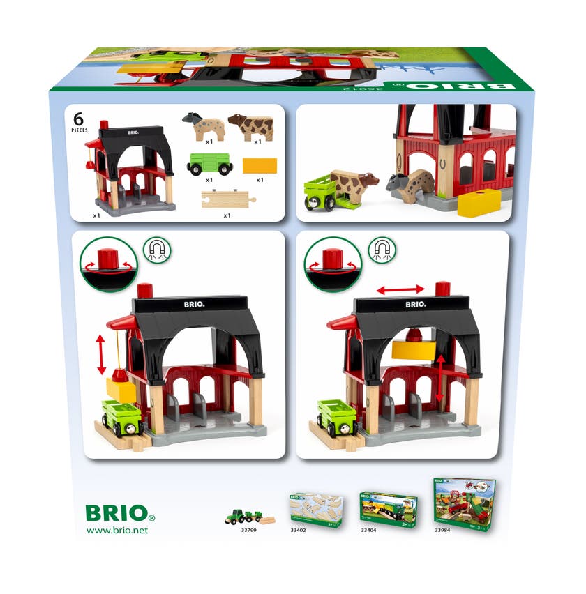 BRIO Tåg, Animal Barn