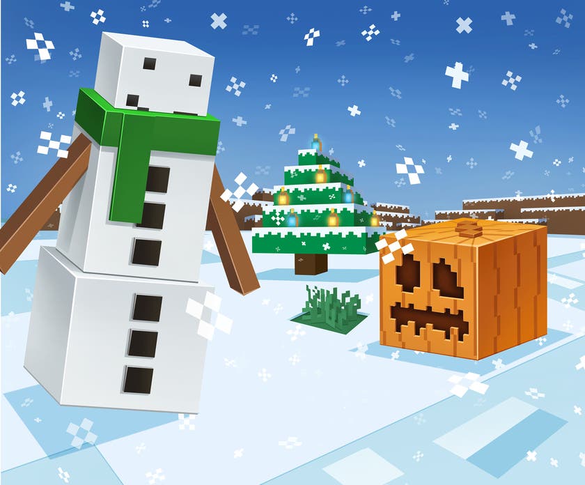 Minecraft Core Figures Advent Calendar