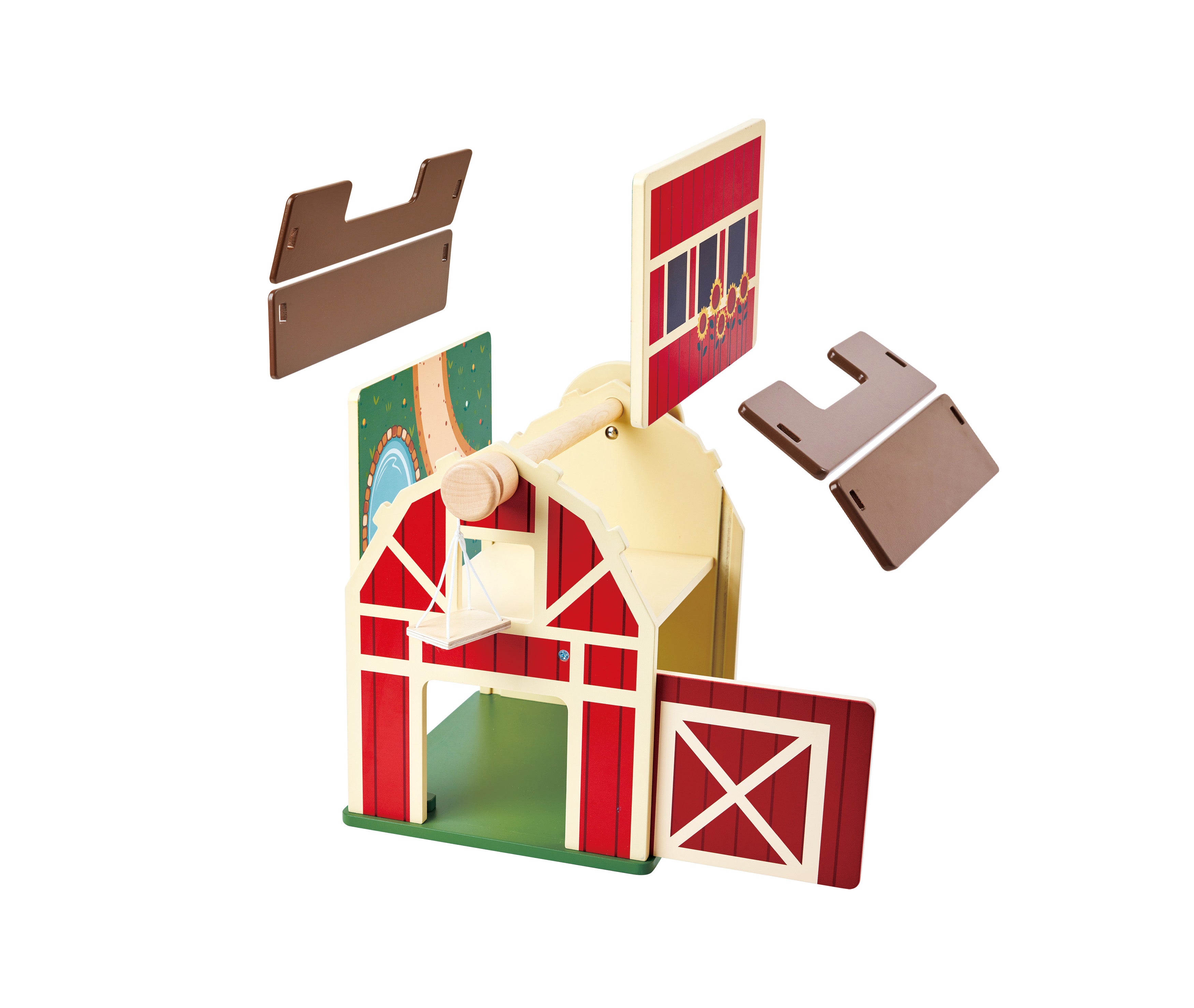 Hape Happy Farm Playset