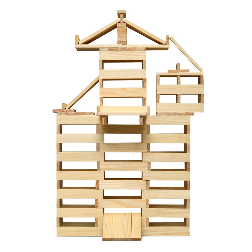 Micki, Byggstavar Trävita, 200 st