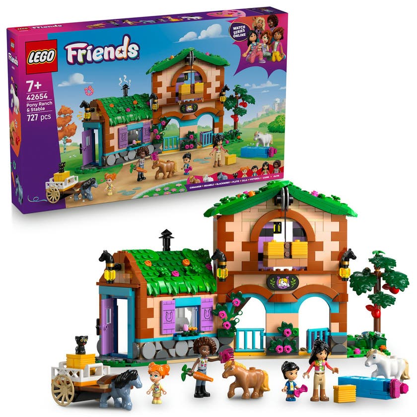 LEGO Friends 42654, Ponnygård & stall