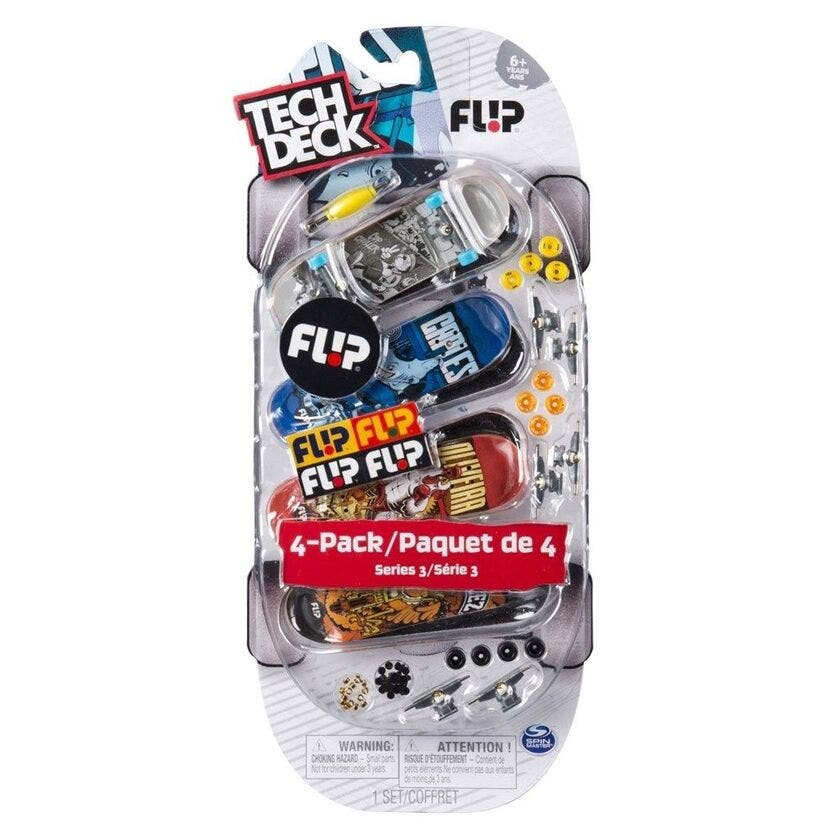 Tech Deck, 4 Pack multipack