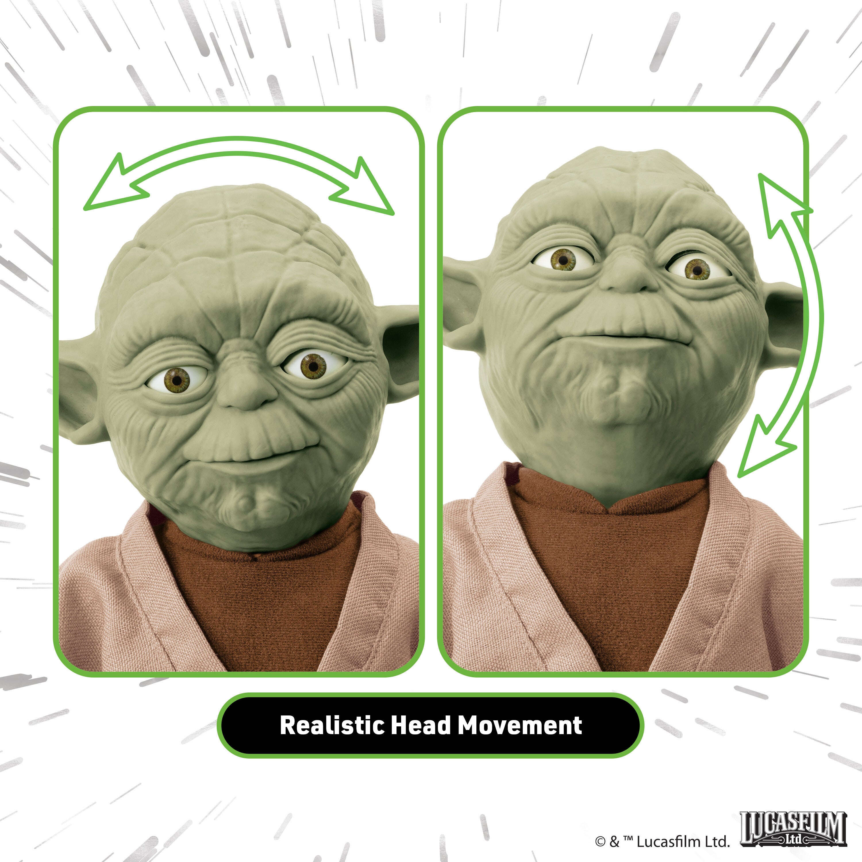 Star Wars Real FX Yoda Puppetronic
